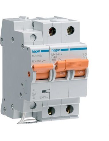 Limiteur permanent 2P 25A HAGER MZ225V