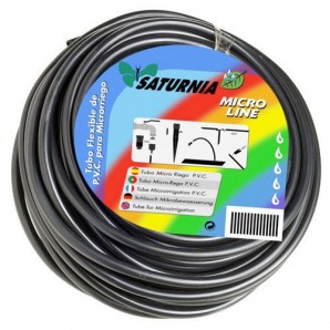 Goteo Microtubo Pvc (Rollo 15 Metros) Saturnia