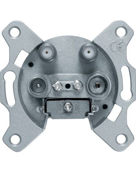 BERKER | Television socket 4 independent TV-R sockets single lead 459410