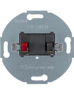BERKER | Anthrazit Stereo-Lautsprecher Einzelbuchse 457205