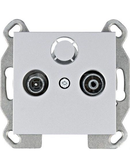 Lumina | Silver pass-through RTV socket WL3022