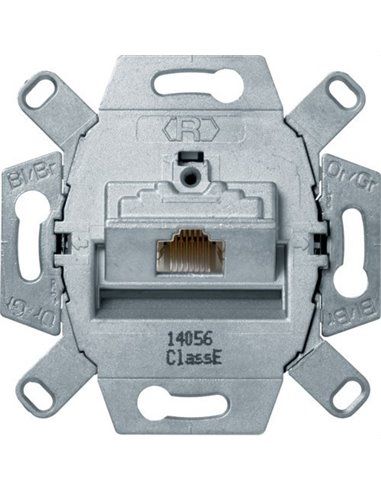 BERKER | Prise RJ45 simple catégorie 6 classe E 8P 455401