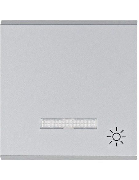 Lumina | Leuchtmeldertaste "light" silber WL6122