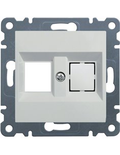 Lumina | Doppelhalterung KEYSTONE JACK polarweiß WL2320