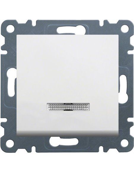 Lumina | Bouton indicateur de lumière blanche polaire WL0410