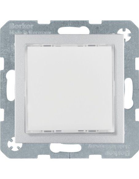 BERKER | Módulo led señalización rojo verde S-B aluminio 29521404