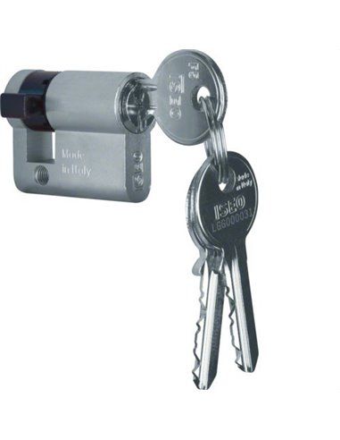 BERKER | Demi-cylindre profilé DIN avec serrure simple 181801