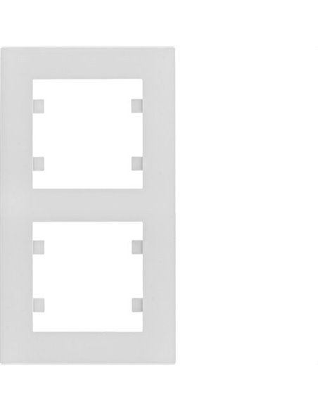 Lumina intenso | Cornice verticale bianco polare 2 elementi WL5620