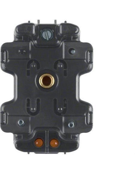 BERKER | Schwarze LED-Lampe mit N-Klemme 230V 0,9mA 1680