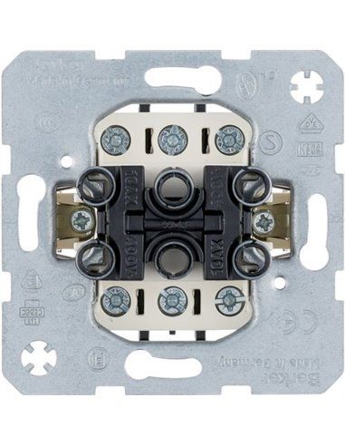 BERKER | Screw terminal triplex switch 16Ax400V 633023