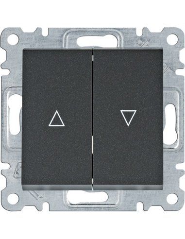 Lumina | Interruptor cego preto WL0313