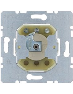 BERKER | Interruptor llave cilíndrico pulsador unipolar 383110