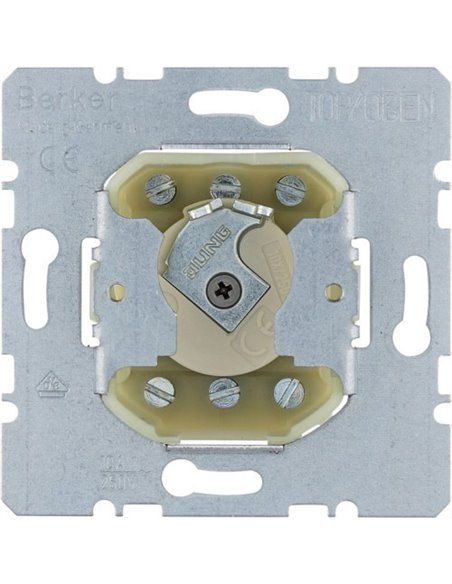 BERKER | Interruptor llave cilíndrico conmutador 382610