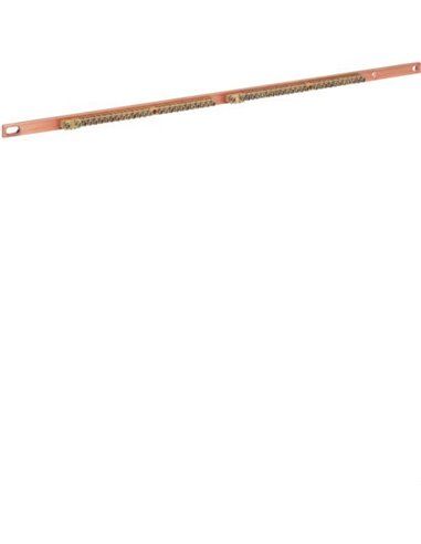 HAGER UC976S | Piastra di messa a terra da 500 mm con supporto per connessione QUICK CONNECT