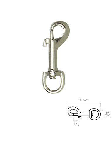 Mosquetão Mola 5/8"
