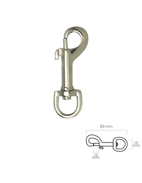 Mosquetão Mola 5/8"
