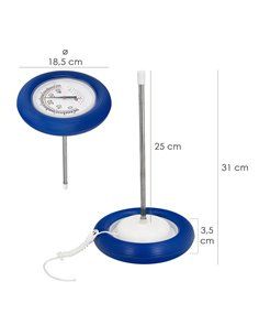 Termometro Flotante Boya Para Piscinas Ø 18,5 cm. 2