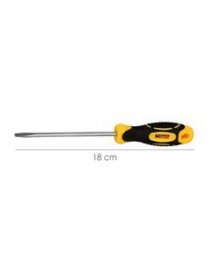 Destornillador Bimaterial Boca Estampada 4x100 mm. 2