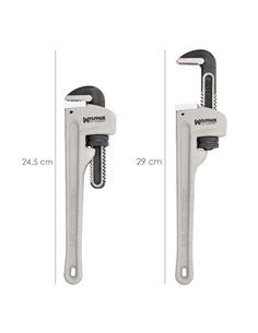 Llave Stillson Heavy Duty Aluminio 10" Llave Para Tubos, Llave Plomeria, Llave Para Tuberias, Llave Grifa. 2