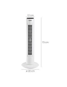 Ventilador Maurer Torre 73 cm 3 Velocidades. Funcion Oscilante. Con Temporizador y Mando a Distancia. 2