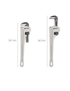 Llave Stillson Heavy Duty Aluminio 12" Llave Para Tubos, Llave Plomeria, Llave Para Tuberias, Llave Grifa. 2