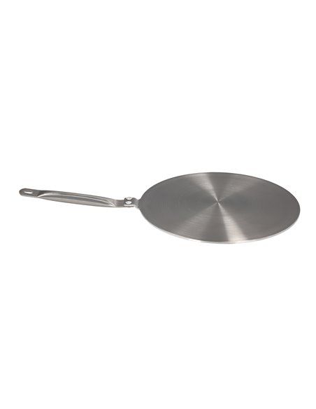 Adaptador Para Induccion / Vitroceramica Ø 21.5 cm. 3 Capas Acero Inoxidable / Aluminio