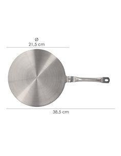 Adaptador Para Induccion / Vitroceramica Ø 21.5 cm. 3 Capas Acero Inoxidable / Aluminio 2