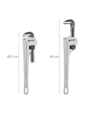 Llave Stillson Heavy Duty Aluminio 18" Llave Para Tubos, Llave Plomeria, Llave Para Tuberias, Llave Grifa.