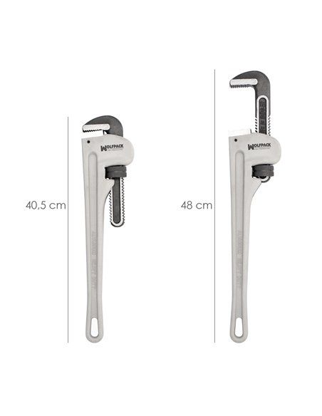 Llave Stillson Heavy Duty Aluminio 18" Llave Para Tubos, Llave Plomeria, Llave Para Tuberias, Llave Grifa.