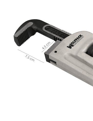Llave Stillson Heavy Duty Aluminio 18" Llave Para Tubos, Llave Plomeria, Llave Para Tuberias, Llave Grifa.