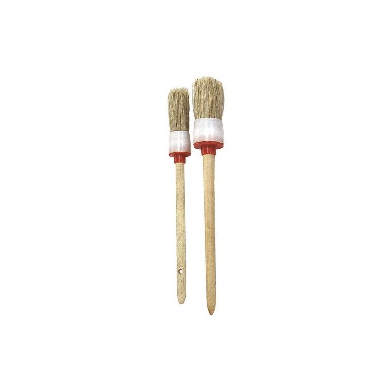 Brico Pincel Redondo de Cerdas Brancas Nº 4