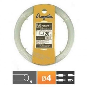 Guía pasacables nylon 4mm anguila
