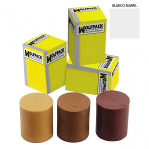 Cera Reparadora de Madeira 70 gr. Branco marfim