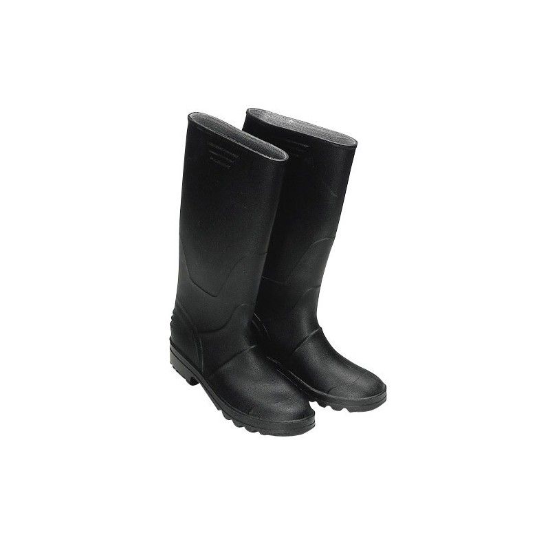 Botas altas de borracha preta nº 41 (par)