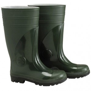 Botas Goma Altas Verdes Seguridad Nº 48 (Par)