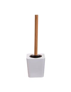 ESCOBILLA BAMBU-BLANCO COLECCIÓN 'NATUREO'