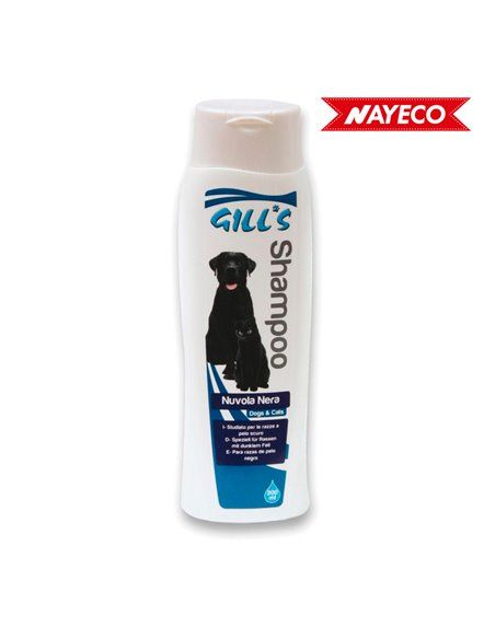 Shampoo para animais de estimação Gill's Black Hair 200ml