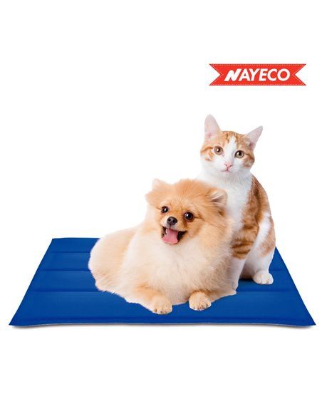 ALFOMBRILLA REFRESCANTE COOL MAT GEL AZUL 50X40CM NAYECO
