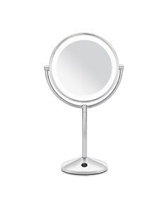 ESPEJO DE MAQUILLAJE CROMADO LED X10 AUMENTOS 9436E BAYBLISS