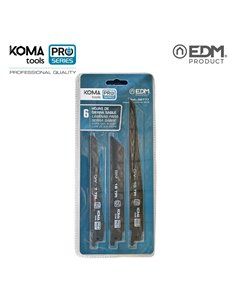 KIT 6 CUCHILLAS DE RECAMBIO PARA REF: 08776 KOMA TOOLS PRO SERIES BATTERY