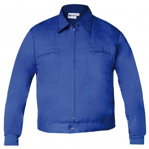 Jaqueta de trabalho azul tamanho 60