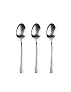 SET 3uds. CUCHARA ACERO INOX RECICLADO BRILLO NATUR SG7767 SAN IGNACIO