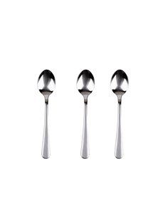 SET 3uds. CUCHARILLA ACERO INOX RECICLADO BRILLO NATUR SG7768 SAN IGNACIO