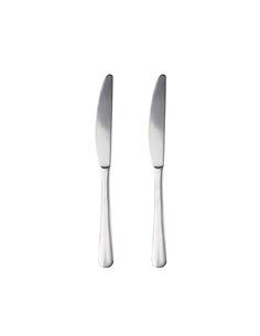 Conjunto de 2 facas de aço inoxidável reciclado Natur...