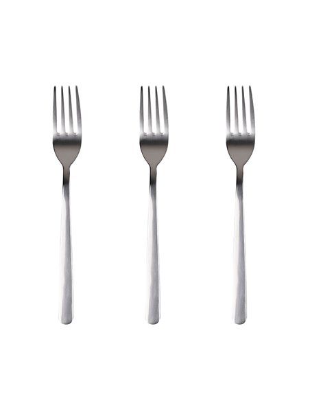 SET 3uds. TENEDOR ACERO INOX RECICLADO BRILLO EARTH SG7776 SAN IGNACIO