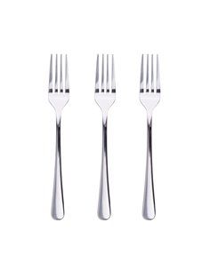 SET 3uds. TENEDORES POSTRE ACERO INOX BRILLO NATUR SG7781 SAN IGNACIO