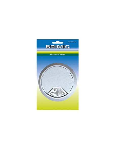 BL TAPON PASACABLES TPC01 Ø60x22mm PLATA 90620 MICEL
