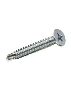 CAJA S 15 uds. TORNILLO ROSCA CHAPA CP AUTOT. CINC 4,2x25mm FADIX