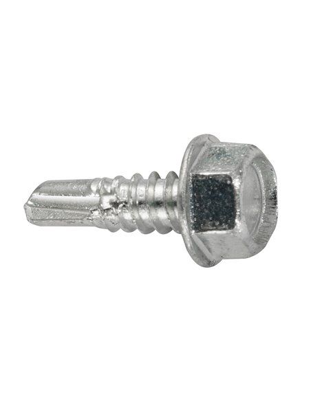 CAJA S 8 uds. TORNILLO ROSCA CHAPA HEXAGONAL AUTOT. 4,8x19mm FADIX