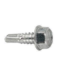 CAJA S 6 uds. TORNILLO ROSCA CHAPA HEXAGONAL AUTOT. 6,3x25mm FADIX